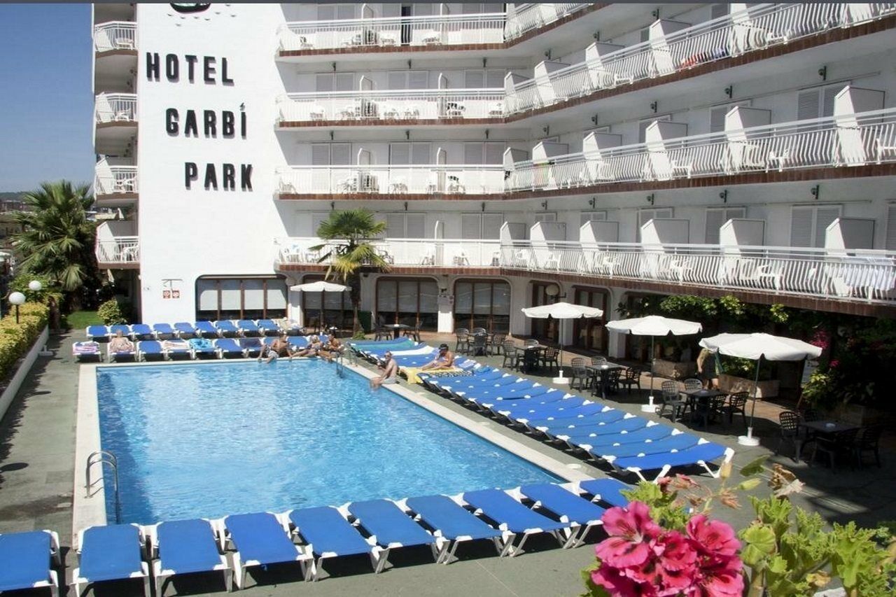 Hotel Garbi Park & Aquasplash Lloret de Mar Exterior foto